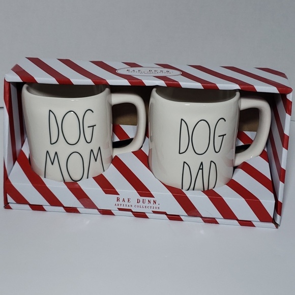 Rae Dunn Other - Rae Dunn Dog Mom Dog Dad Mug Set New